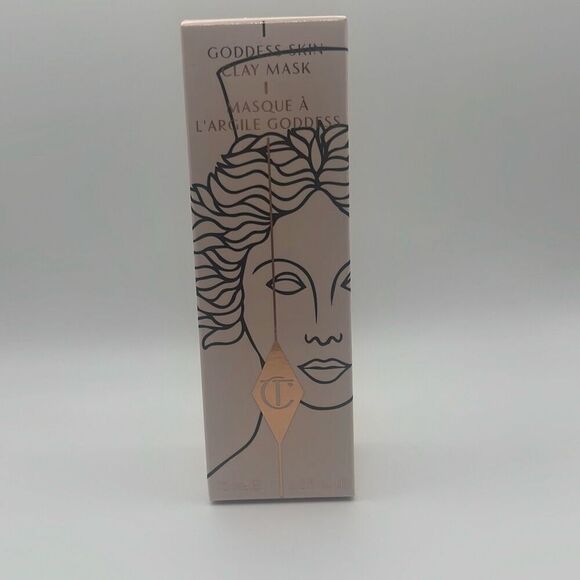 Charlotte Tilbury Goddess skin clay mask new in box 2.5 oz - Picture 1 of 7